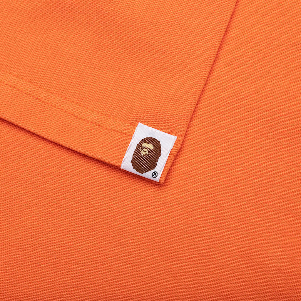 Mad College Garment Dyed Relaxed Fit Tee - Orange - Image 4