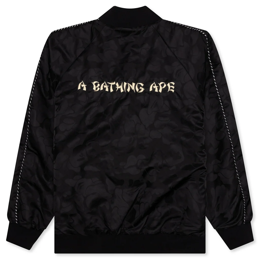 Reversible Souvenir Jacket - Black - Image 2