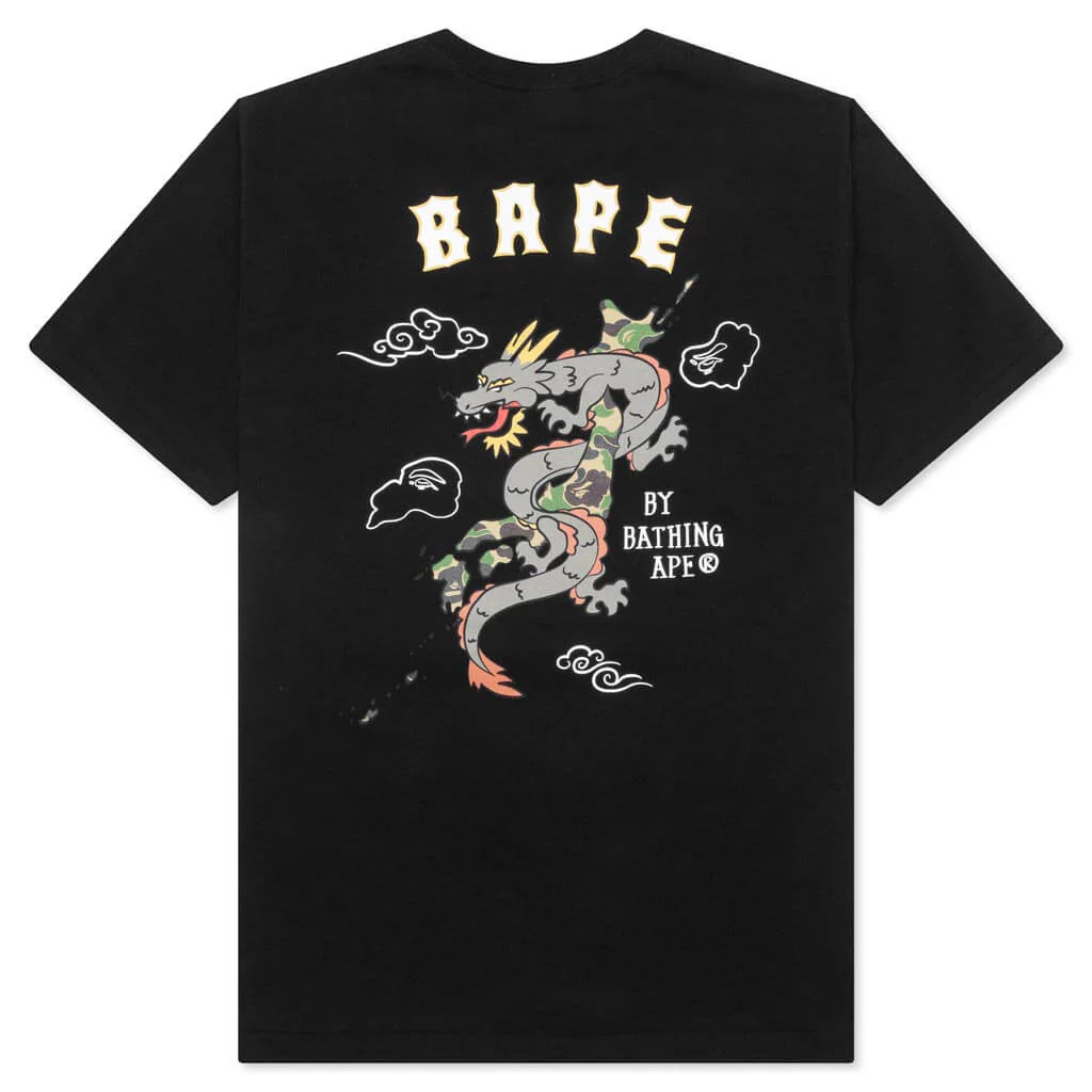Souvenir Graphic Tee - Black - Image 2