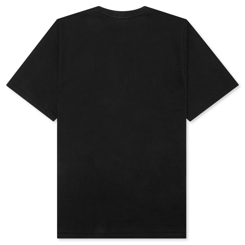 Color Camo Shark Tee - Black/Red - Image 2