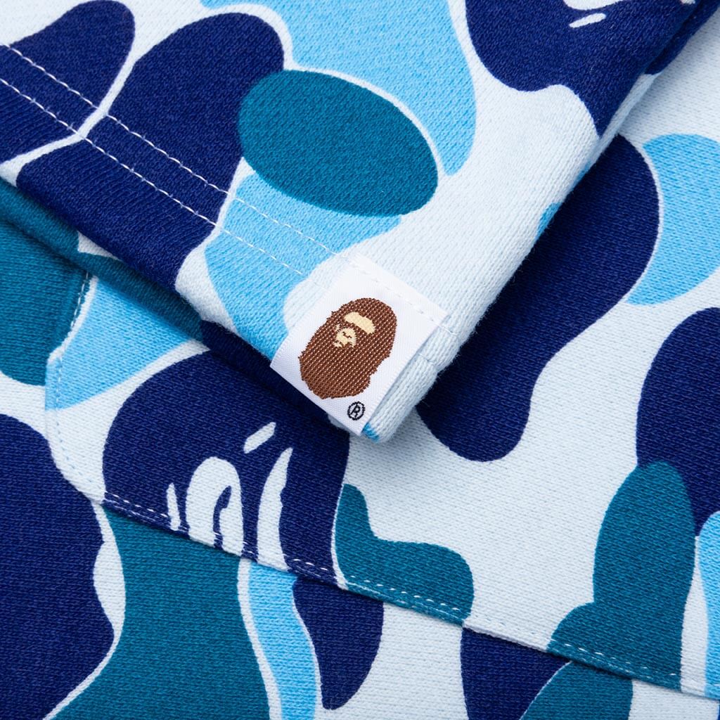 ABC Camo Shark Sweat Shorts - Blue - Image 3
