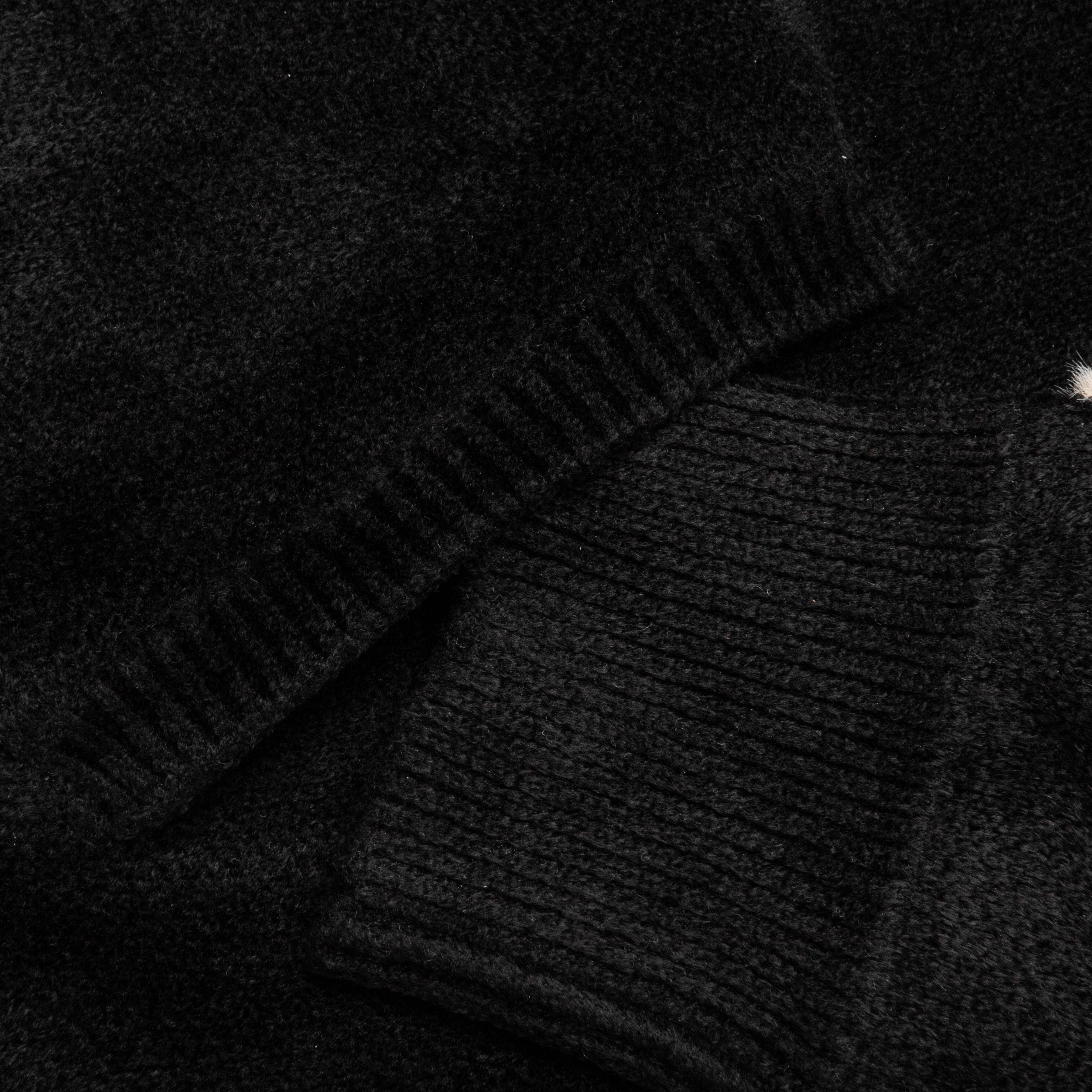 Bones Sleeves Hoodie - Black - Image 5