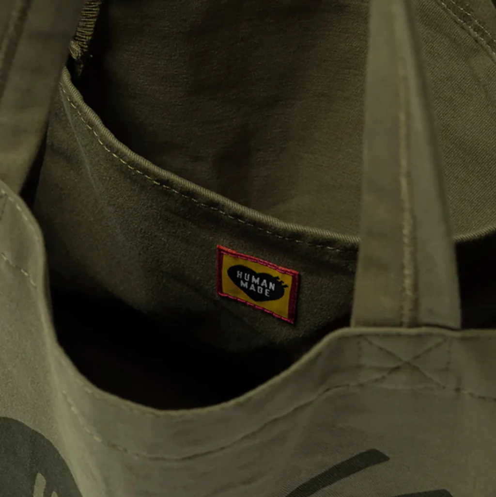 Book Tote - Olive Drab - Image 3
