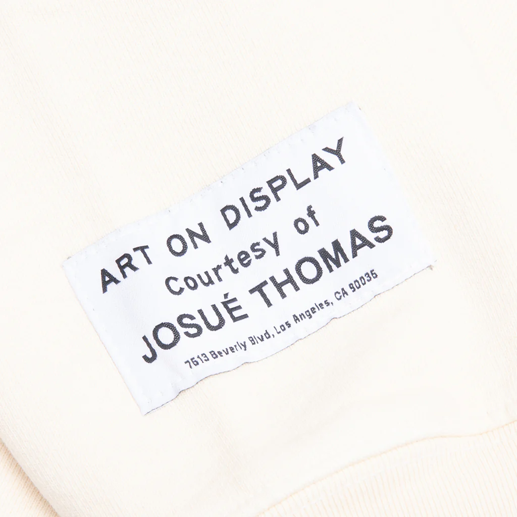 Boxing Merch Hoodie - Cream - Image 5