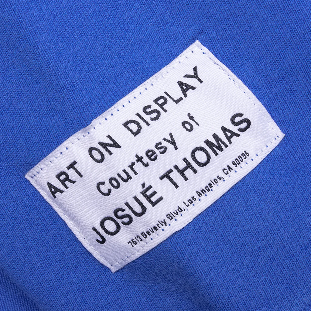 Boxing Merch Hoodie - Royal - Image 5