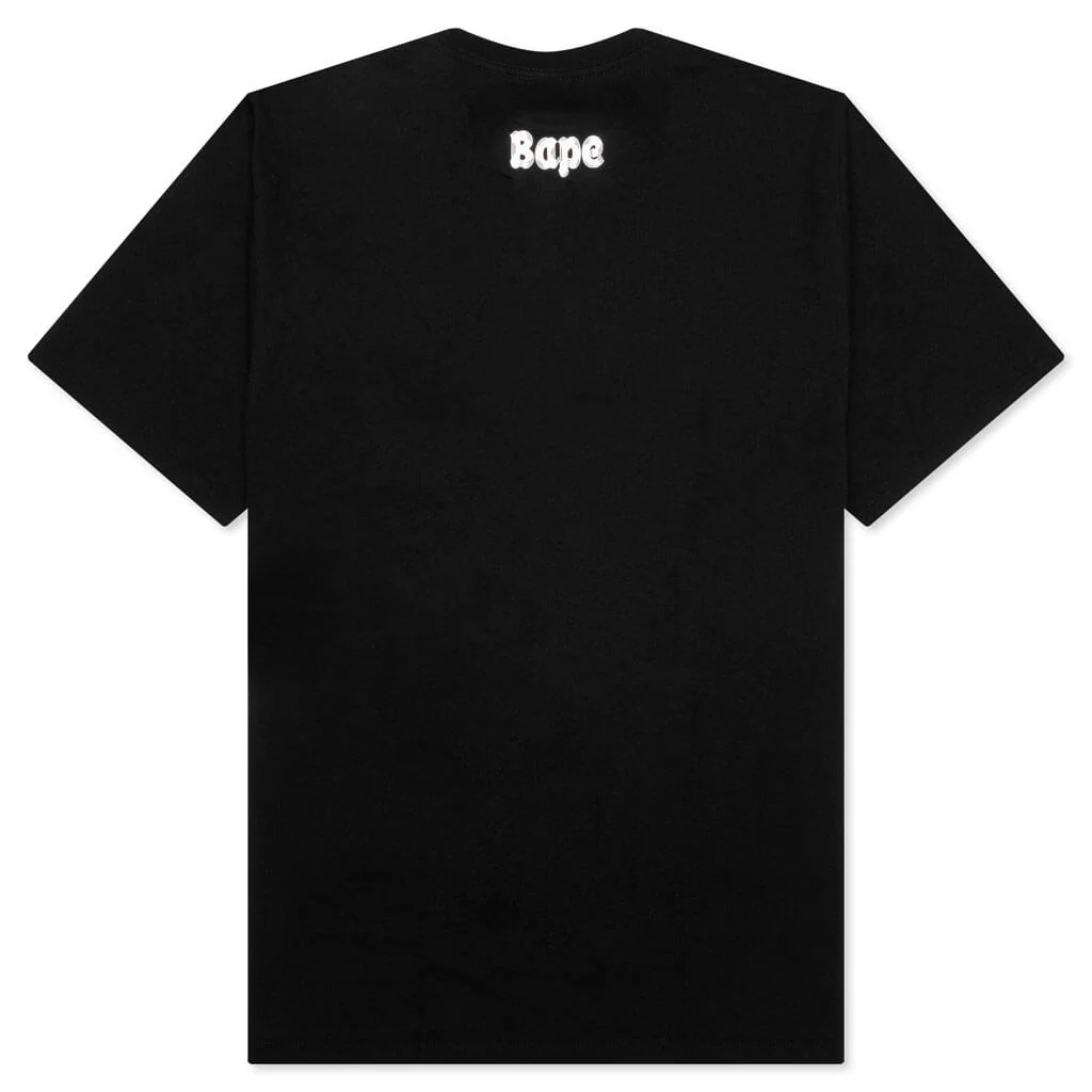 Brush College Tee - Black - Image 2