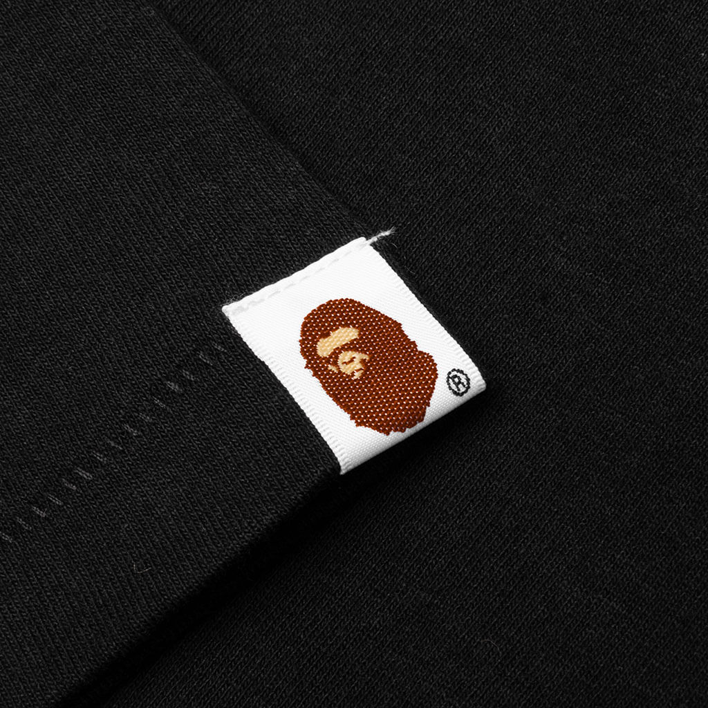 Brush College Tee - Black - Image 4