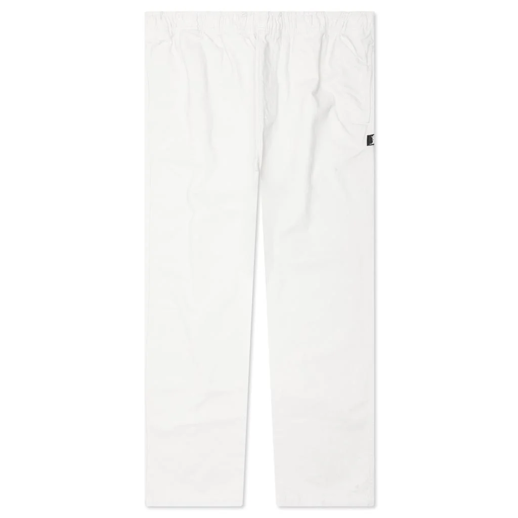 Brushed Beach Pant - Bone