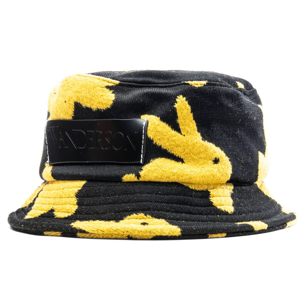Bucket Hat - Black/Yellow - Image 3
