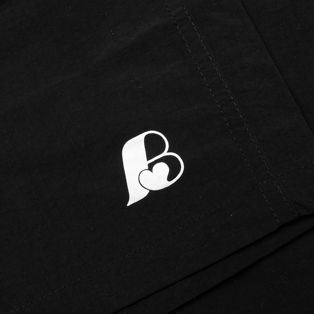 B Logo Water Short - Black - Image 4