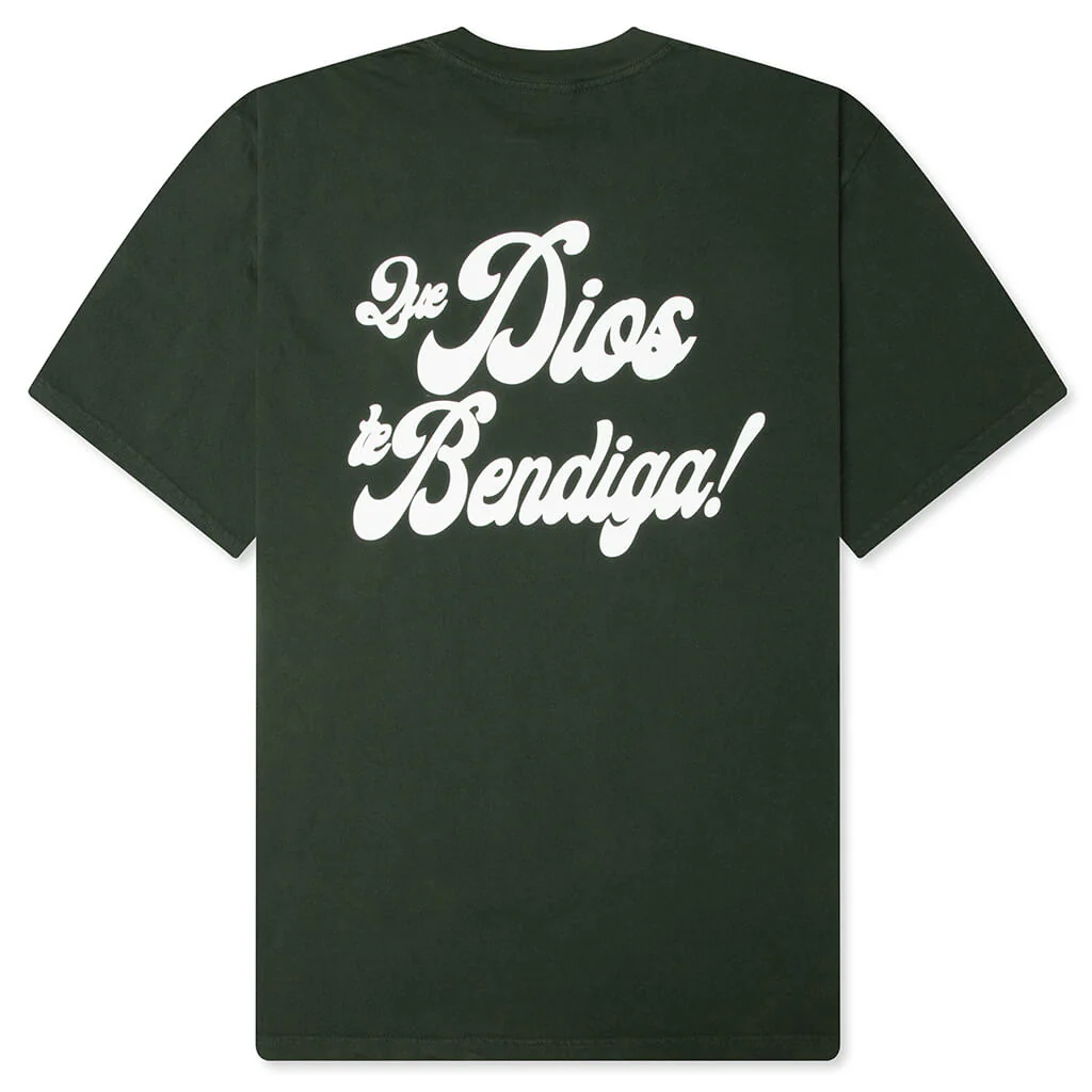 Bendiga S/S Tee - Dark Green - Image 2