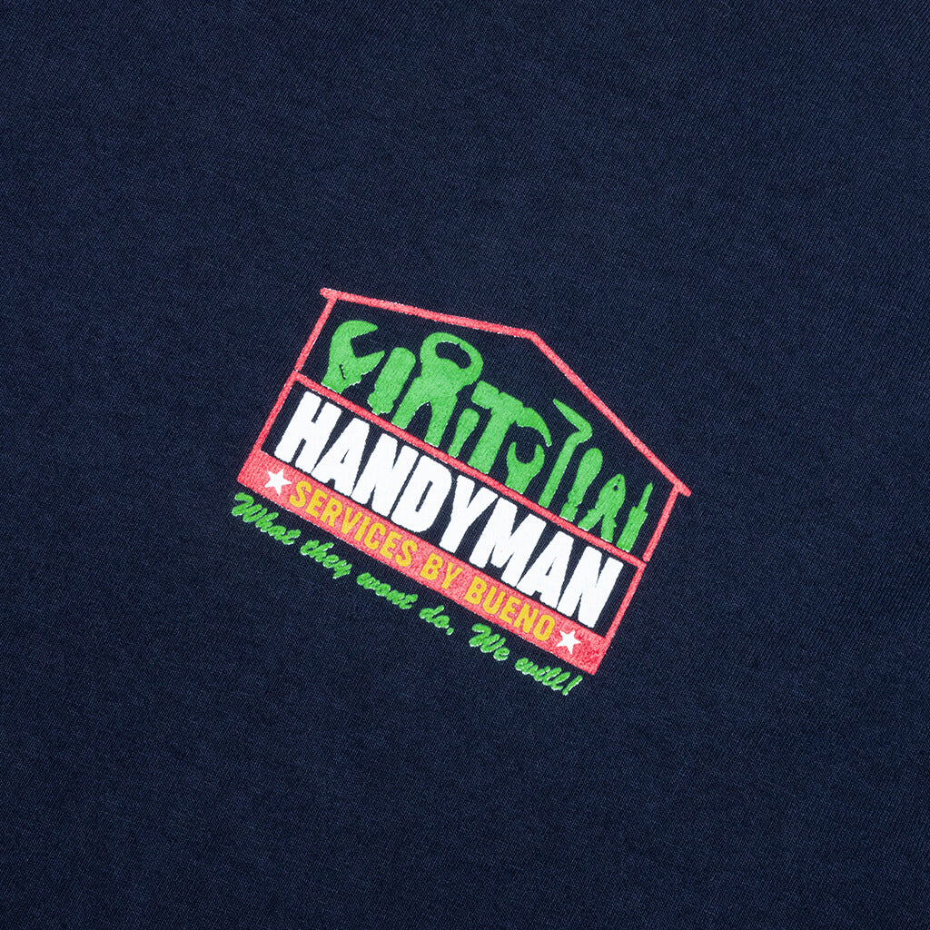 Handyman S/S Tee - Navy - Image 3