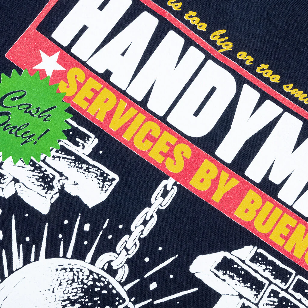 Handyman S/S Tee - Navy - Image 4