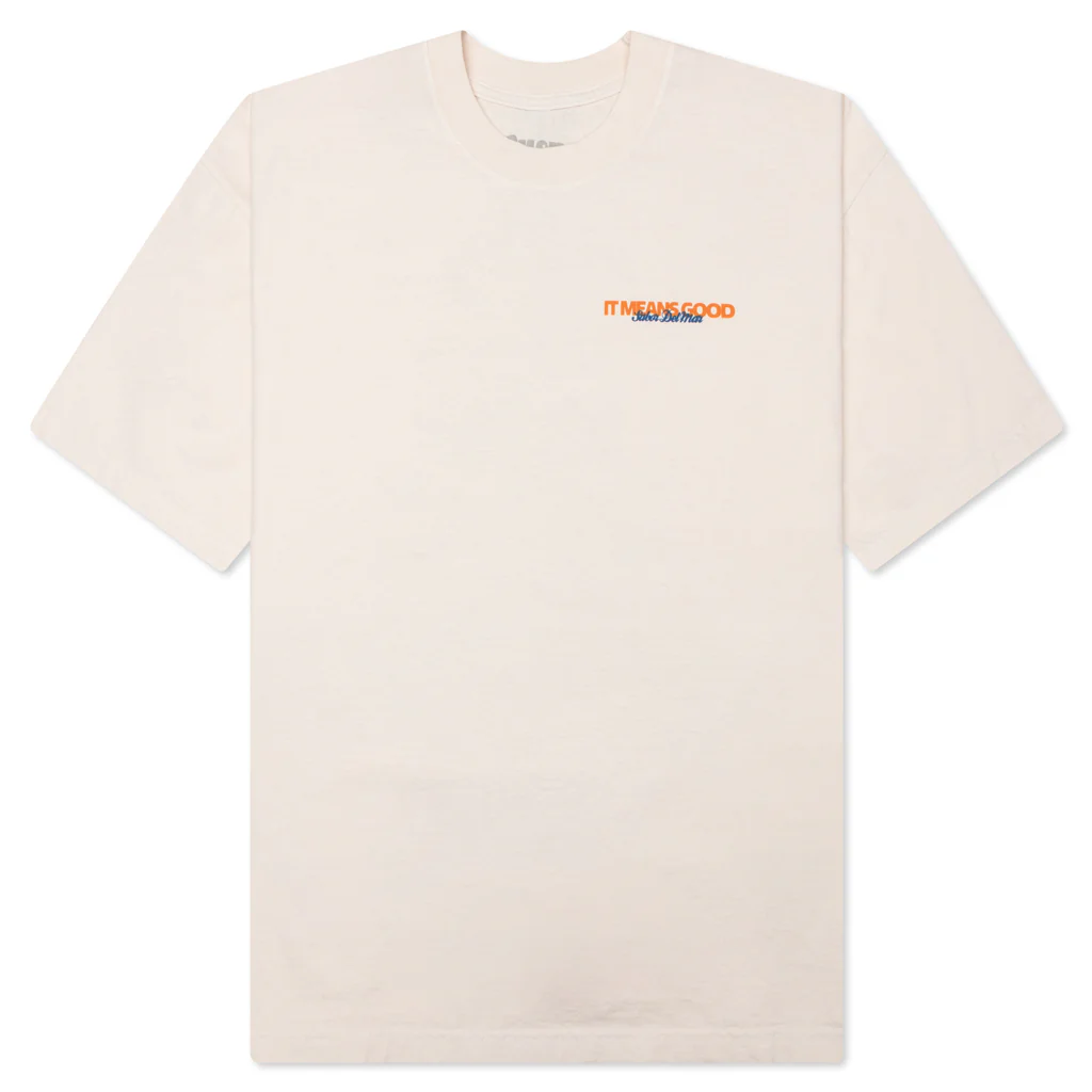 Mariscos S/S Tee - Cream