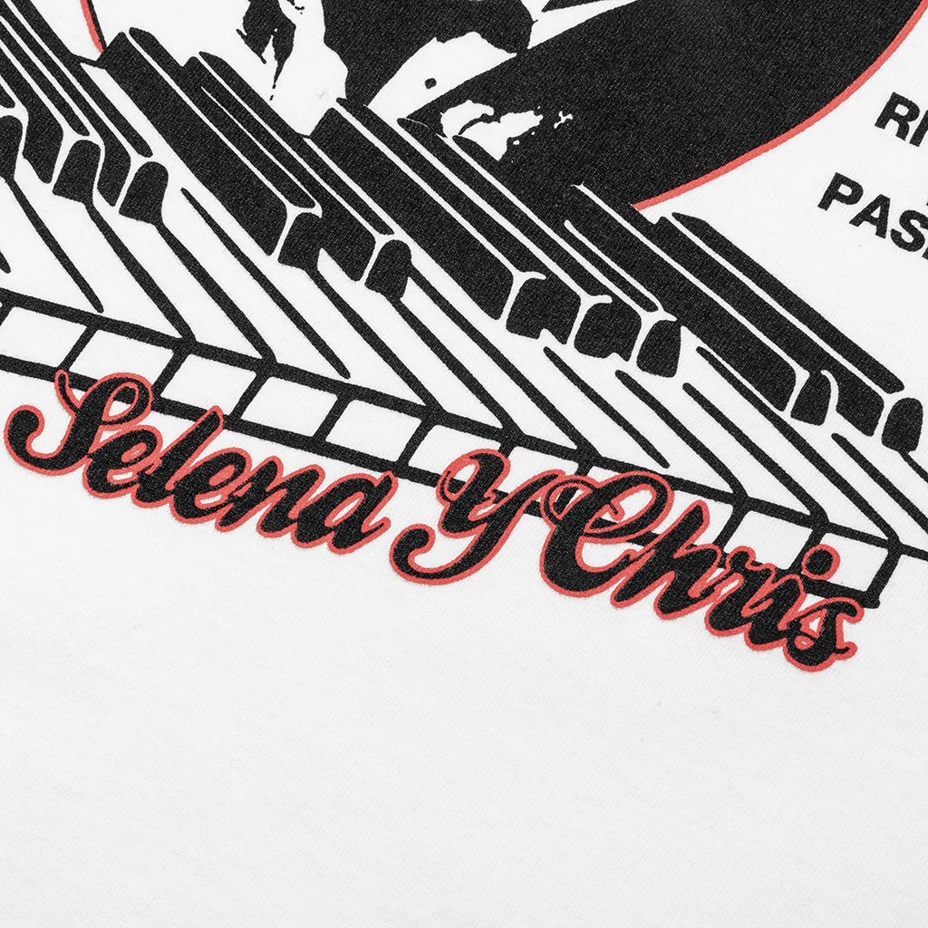 Selena y Chris S/S Tee - White - Image 5