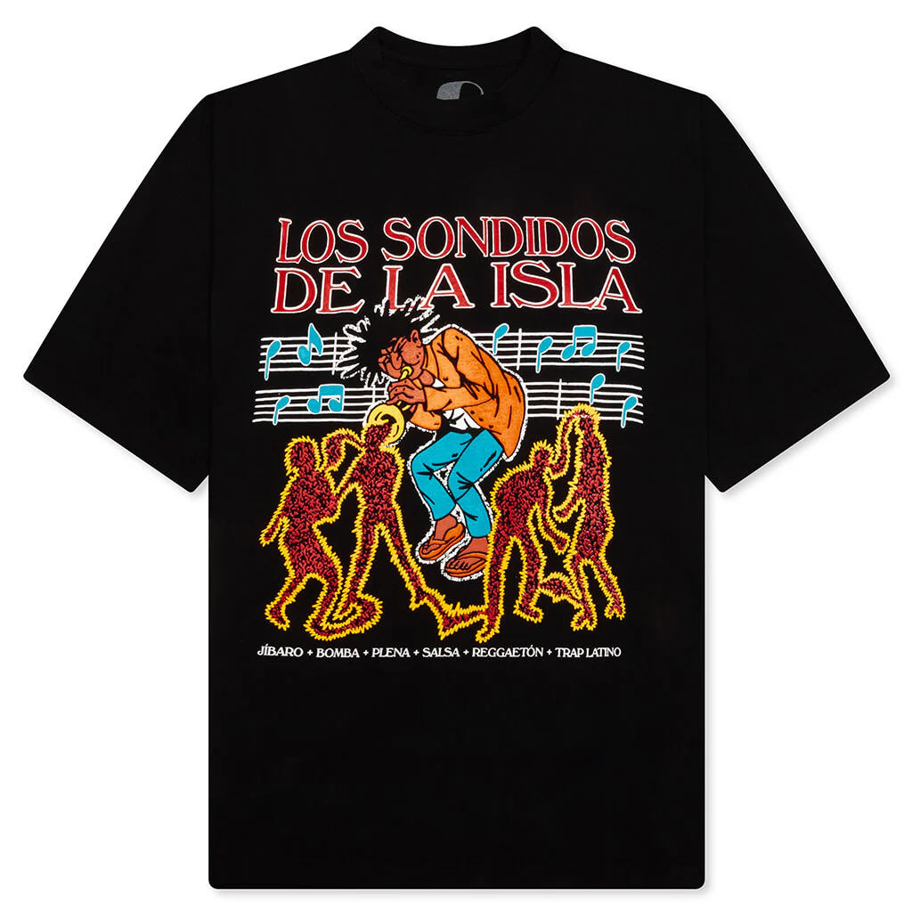 Sonidos De La Isla S/S Tee - Black
