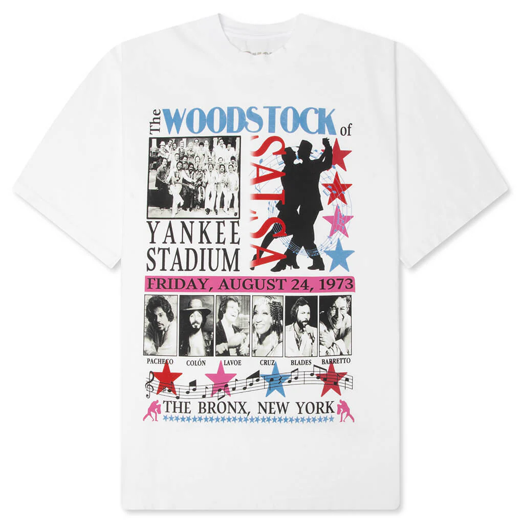 Woodstock of Salsa Tee - White
