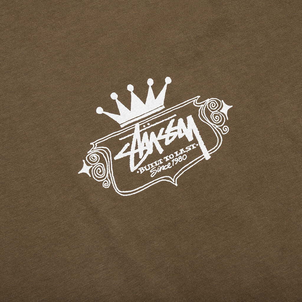 Built To Last Pig. Dyed Tee - Brown - Image 3