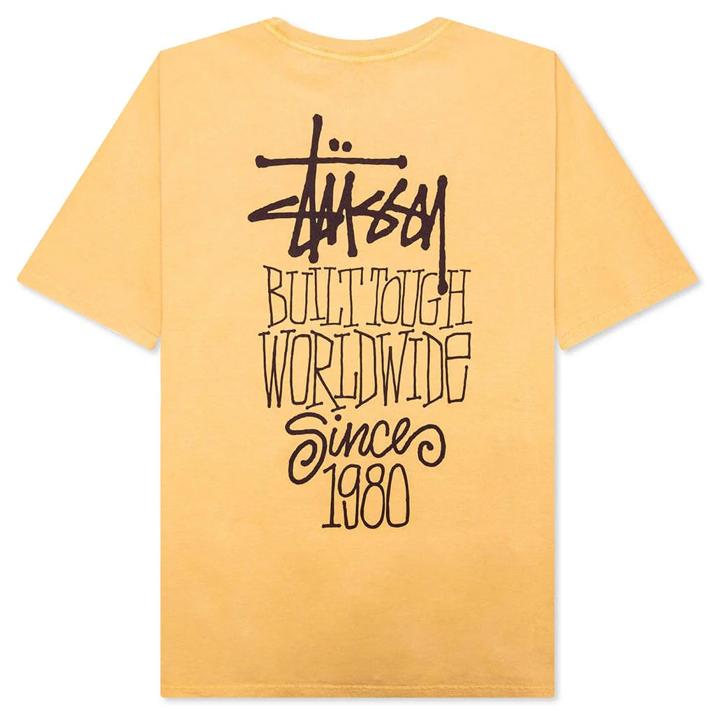Built Tough Pigment Dyed Tee - Honey - Image 2