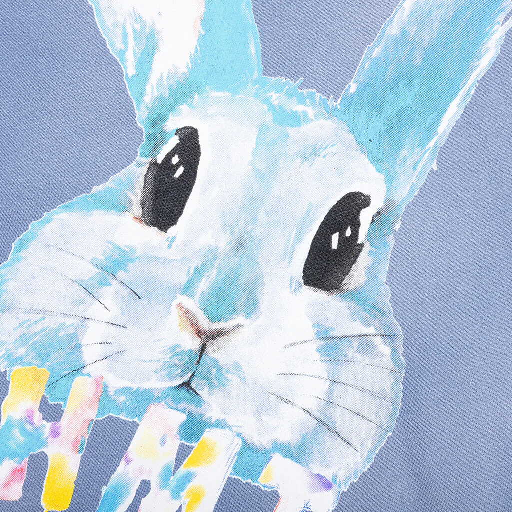 Bunny Hoodie - Dusty Blue Sun Fade - Image 5