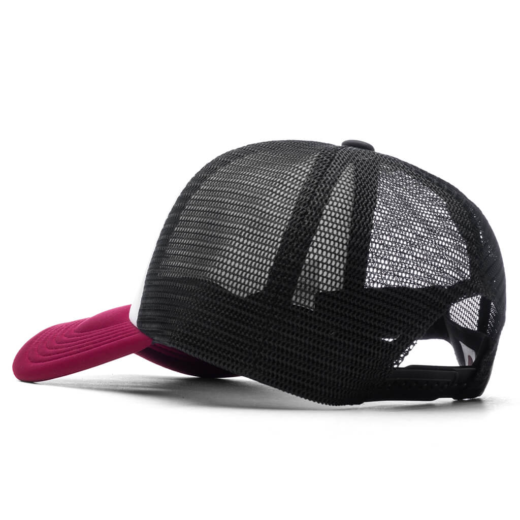 College Mesh Cap - Burgundy - Image 4