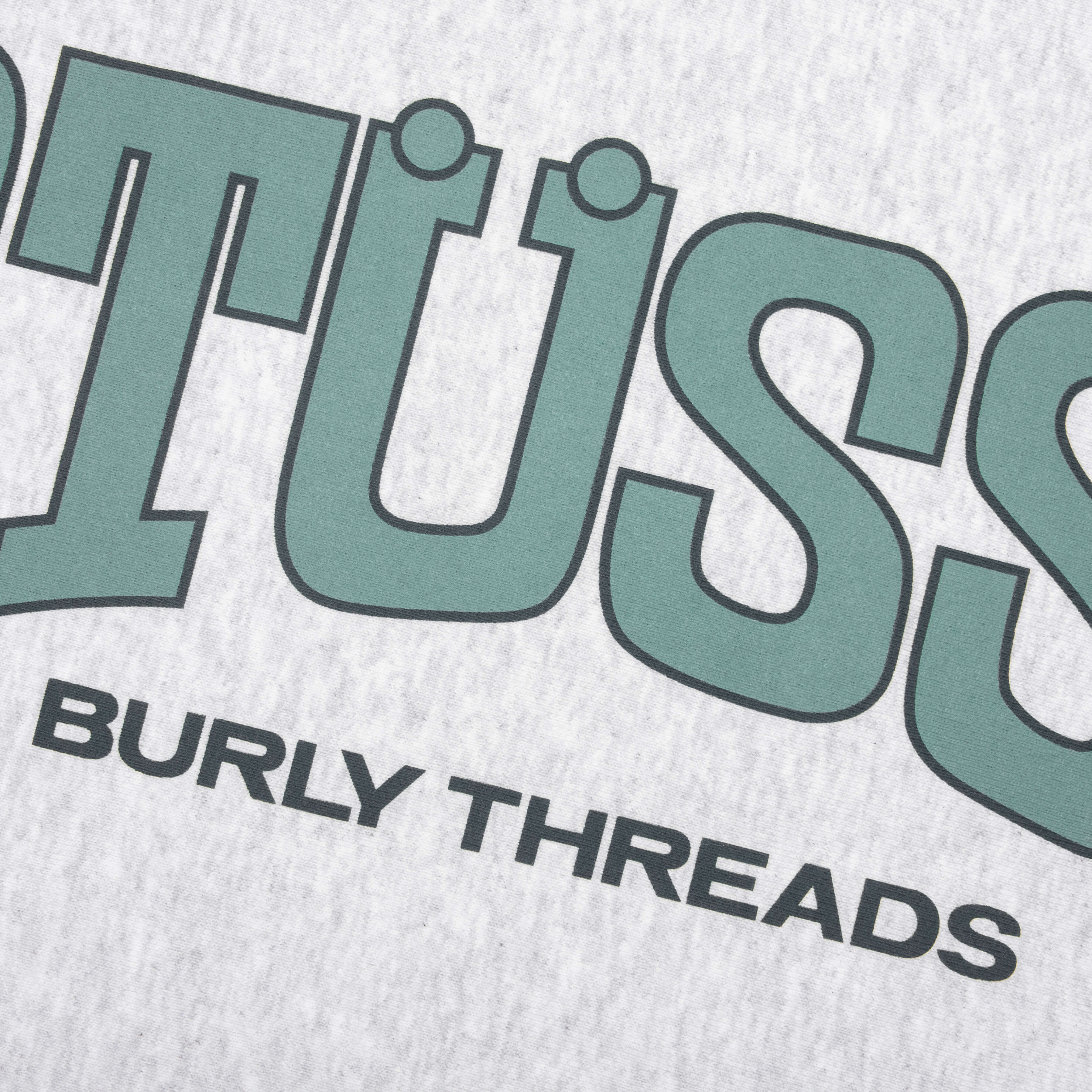 Burly Threads Crew - Ash Heather - Image 4