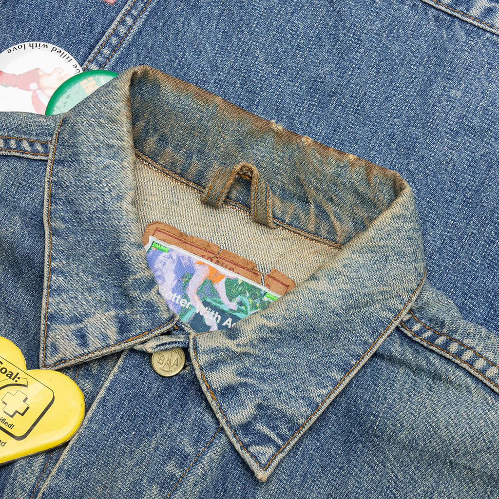 Campaign Denim Jacket - Indigo - Image 4