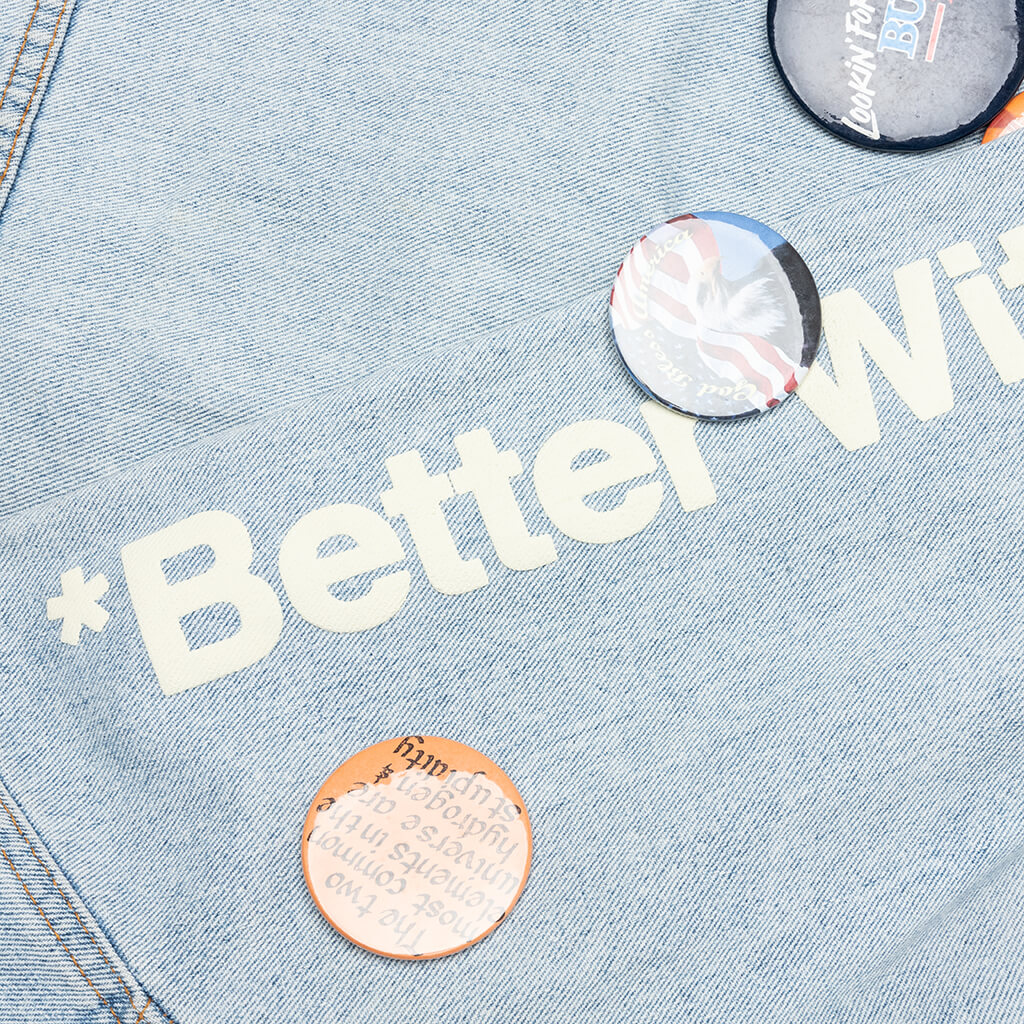 Campaign Denim Jacket - Indigo - Image 5