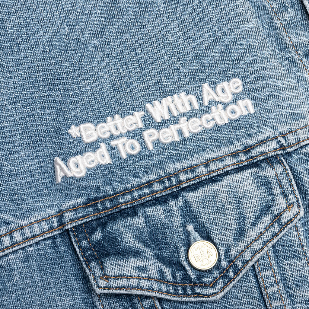 Portrait Denim Jacket - Multi - Image 4