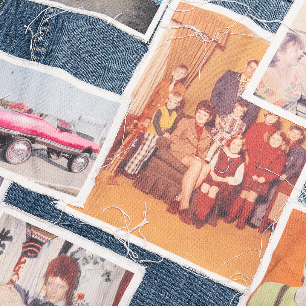 Portrait Denim Jacket - Multi - Image 3