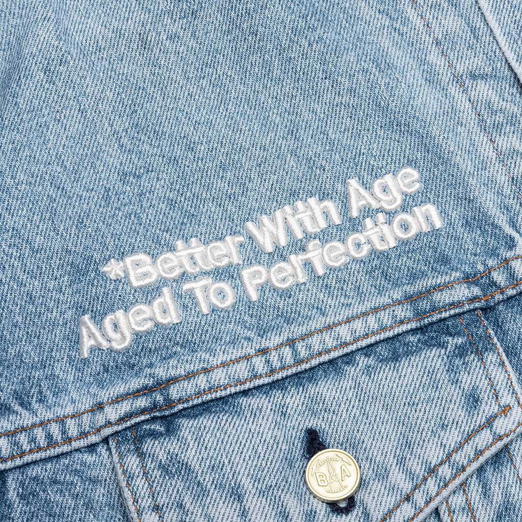 Portrait Denim Jacket - Multi - Image 4