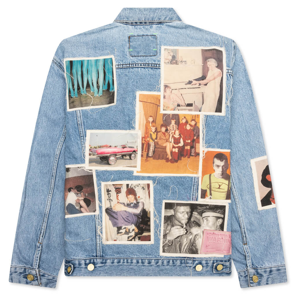 Portrait Denim Jacket - Multi - Image 2