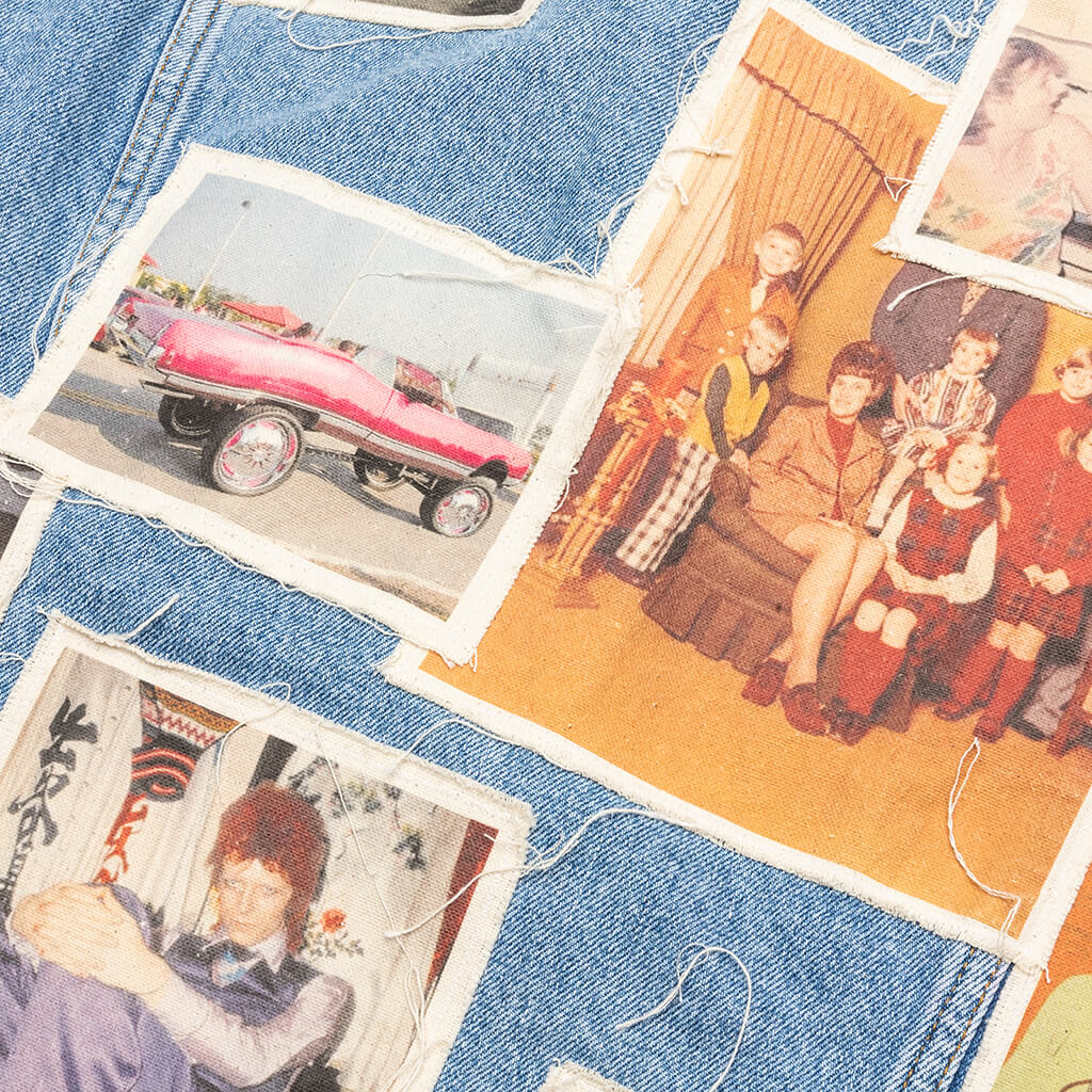 Portrait Denim Jacket - Multi - Image 4
