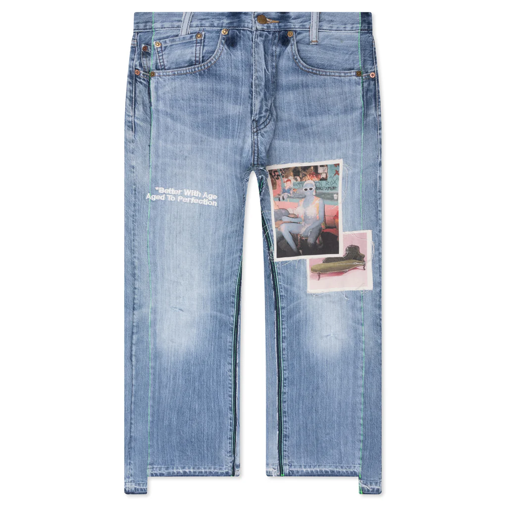 Baggy Jawn Denim Pants - Indigo