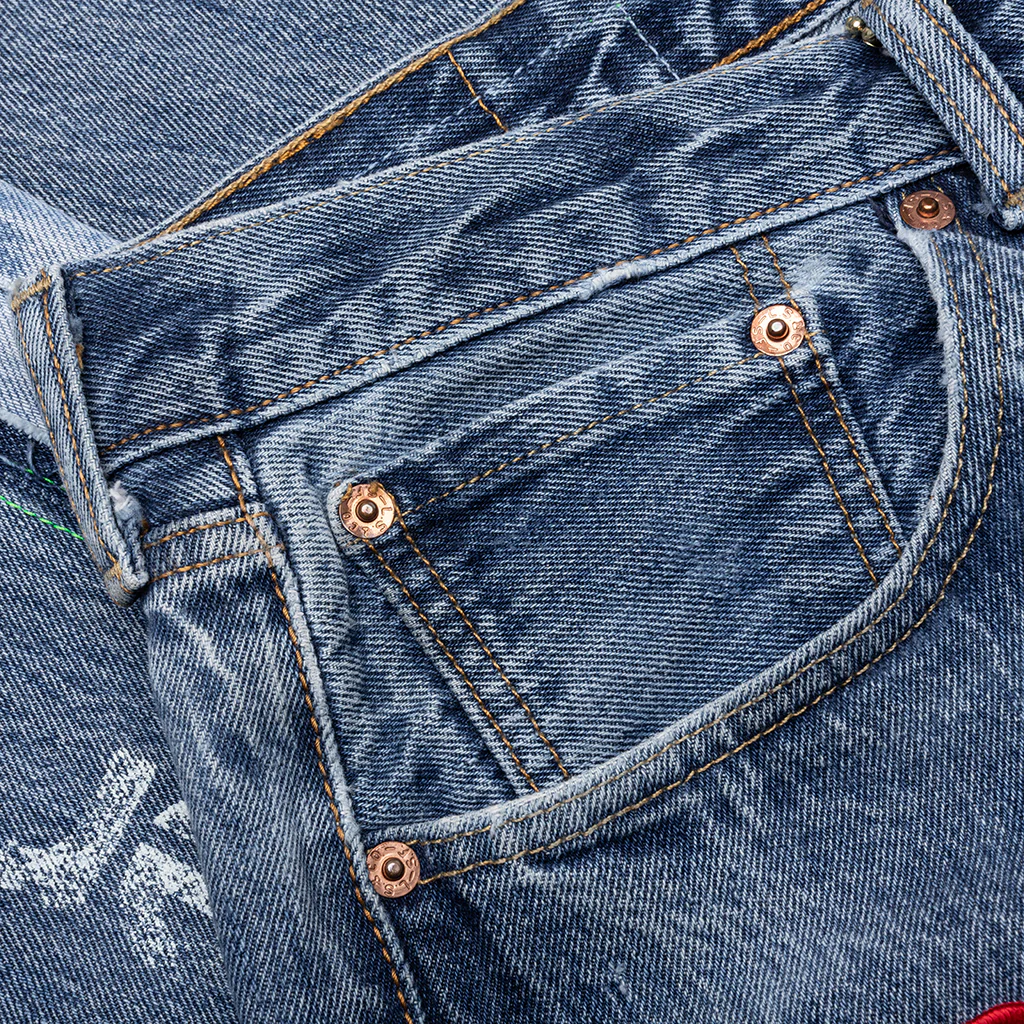 Gentlemen's Denim Pants - Indigo - Image 3