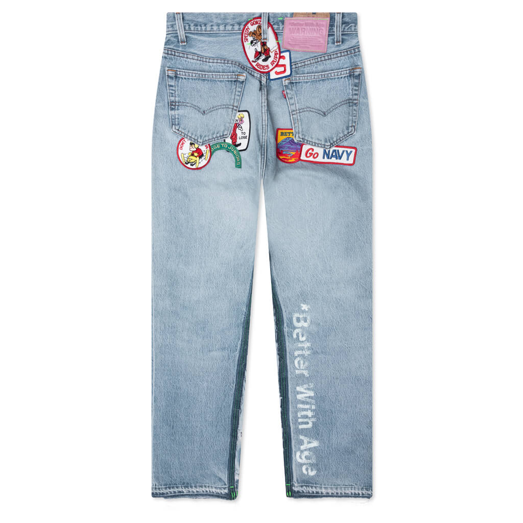 Gentlemen's Denim Pants - Indigo - Image 2