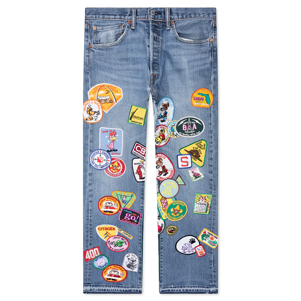 Gentlemen's Denim Pants - Indigo