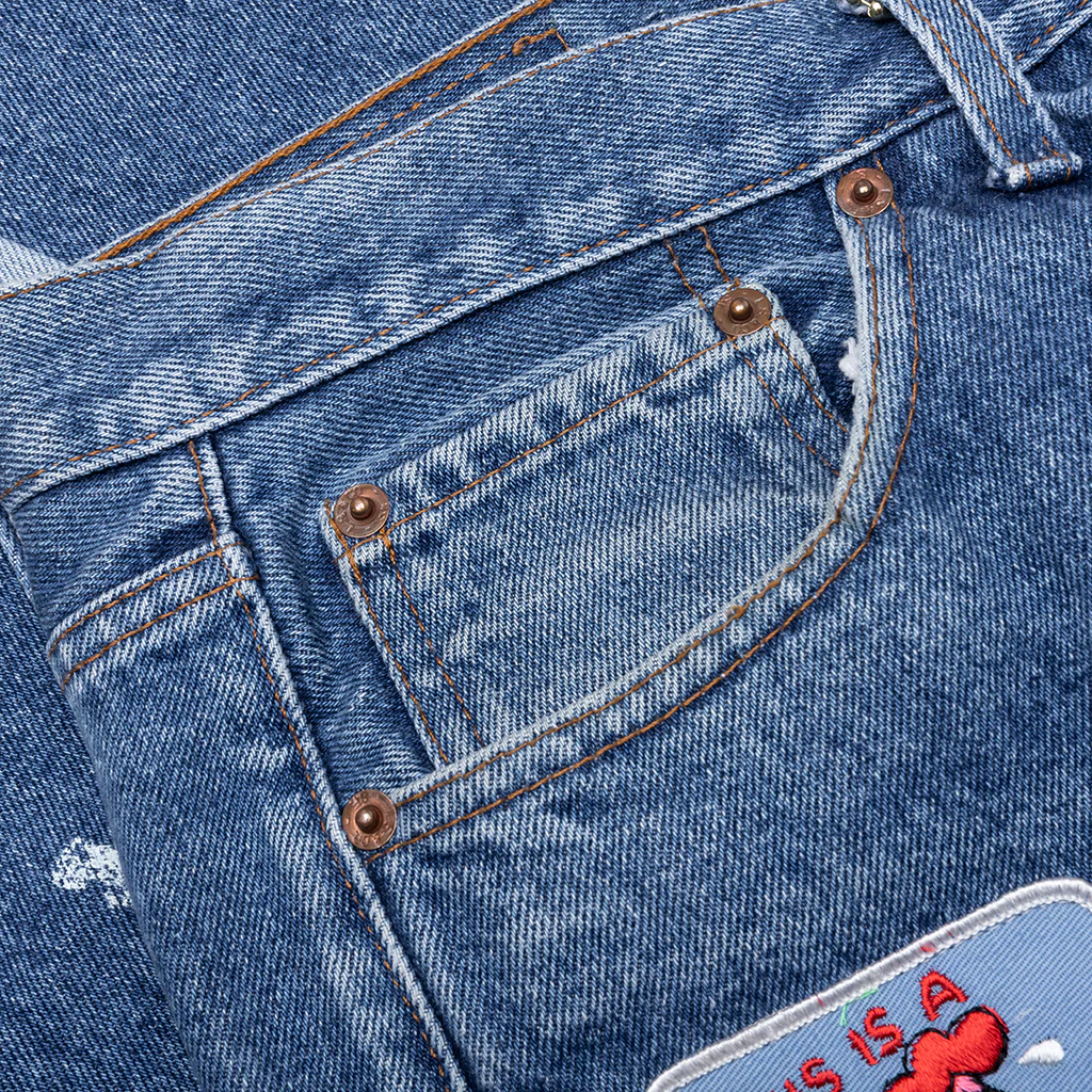 Gentlemen's Denim Pants - Indigo - Image 3