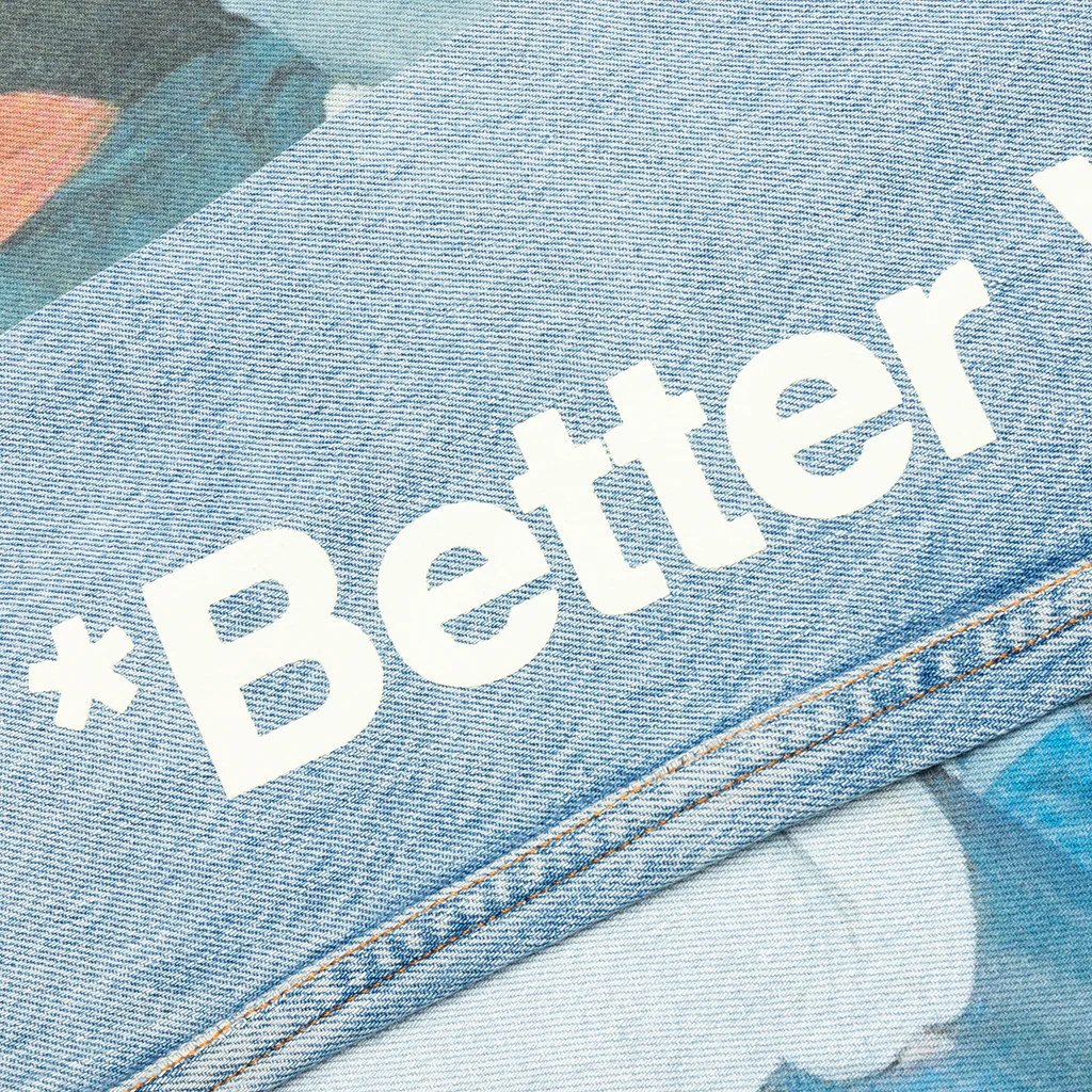 Tabloid Denim Pants - Indigo - Image 5