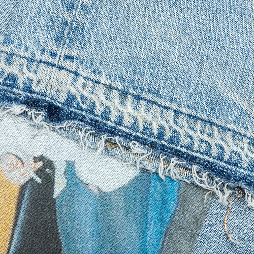 Tabloid Denim Pants - Indigo - Image 6