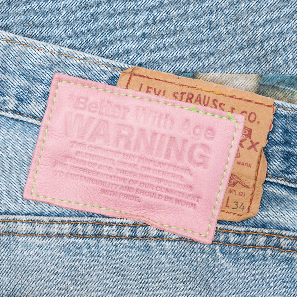 Tabloid Denim Pants - Indigo - Image 5