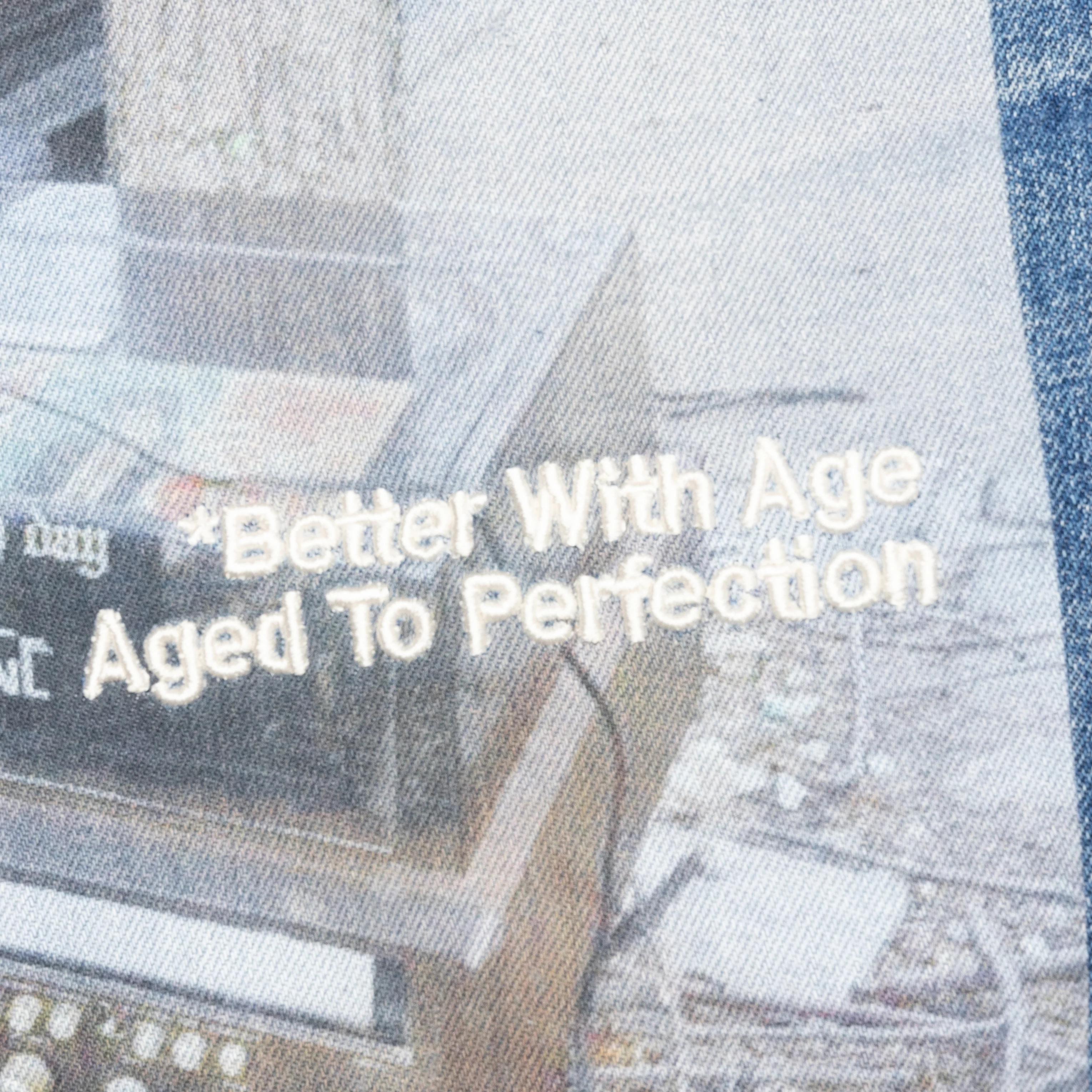 Tabloid Denim Pants - Indigo - Image 3