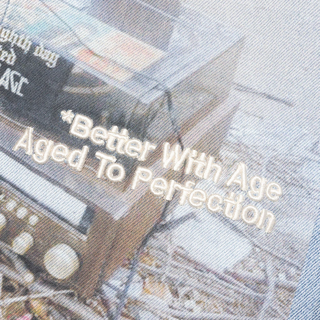 Tabloid Denim Pants - Indigo - Image 4