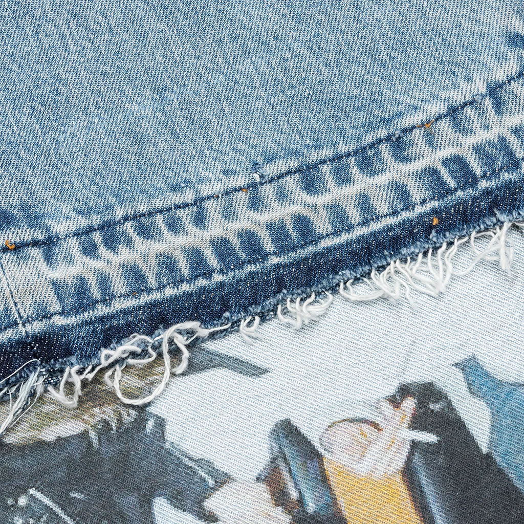 Tabloid Denim Pants - Indigo - Image 6