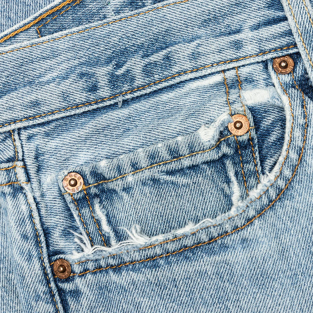 Tabloid Denim Pants - Indigo - Image 3