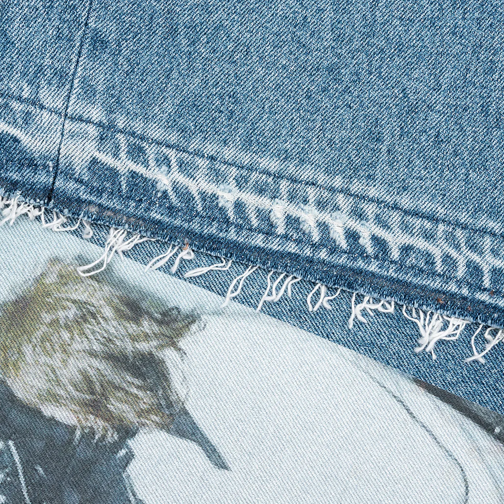 Tabloid Denim Pants - Indigo - Image 5