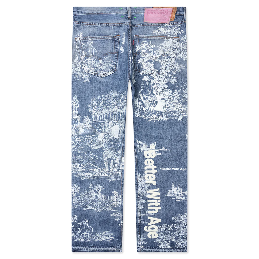 Teresa Denim Pants - Indigo - Image 2