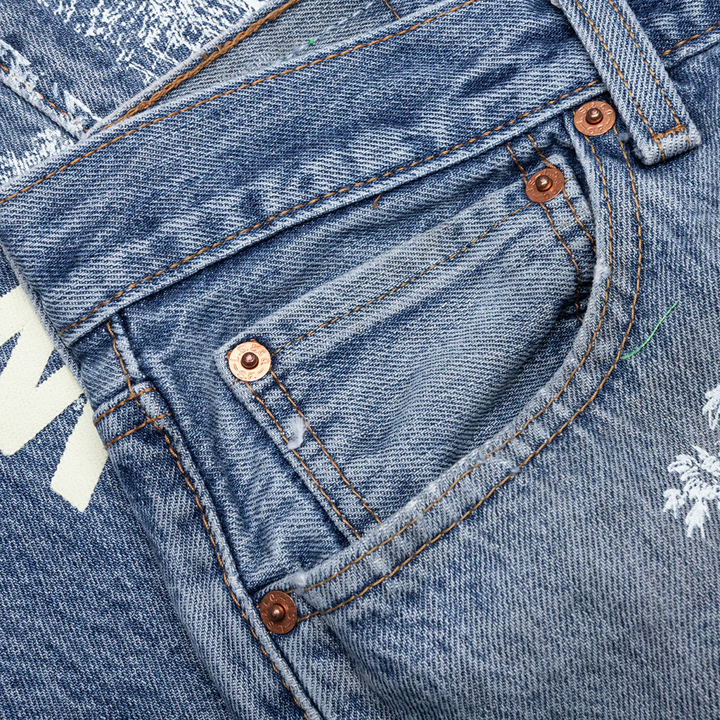 Teresa Denim Pants - Indigo - Image 3
