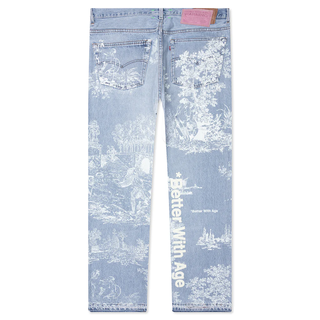 Teresa Denim Pants - Indigo - Image 2