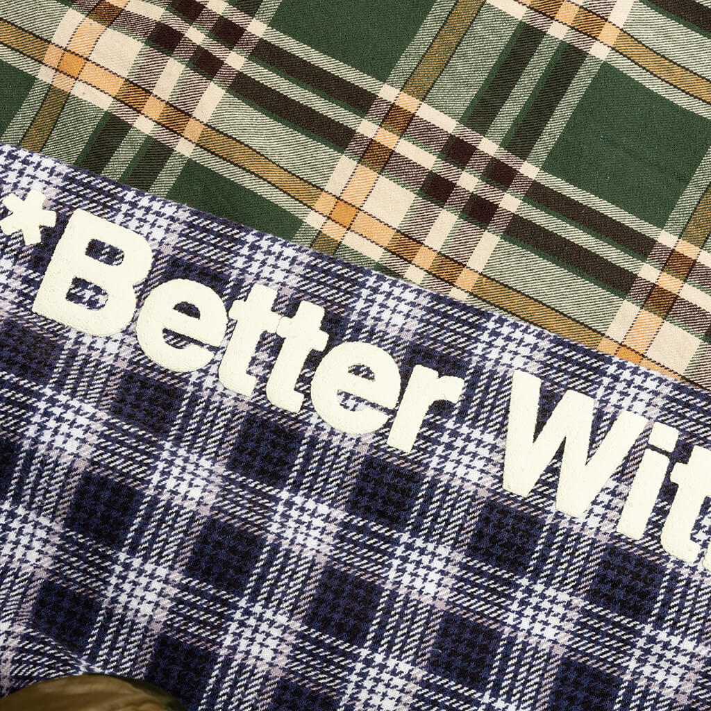Re-Tartan Flannel Shirt - Multi - Image 5